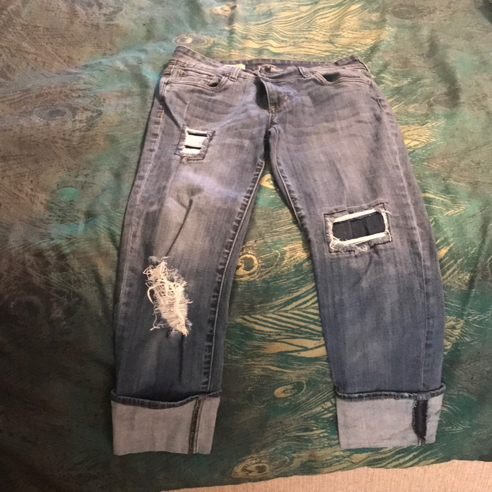 Kut from Kloth Cameron Straight Leg Capri Jeans